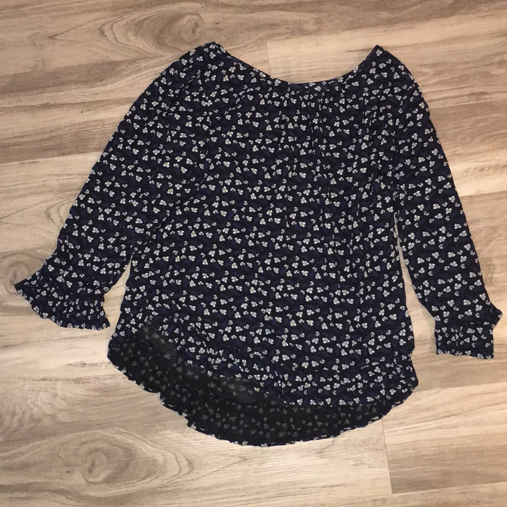 Navy blue and black